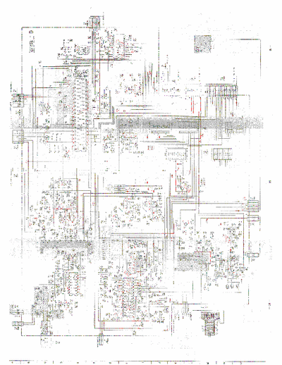 Sony KV-2530B shema